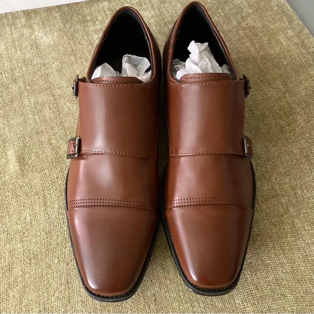 Unlisted Kenneth Cole Production Men's Music Lesson Slip-On Loafer Cognac - Picture 6 of 10